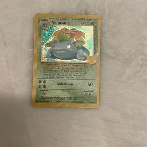Venusaur 15/102 Pokemon Card